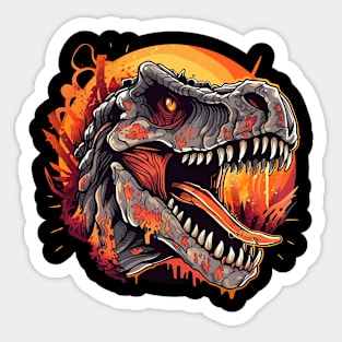 t rex Sticker